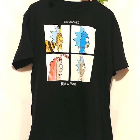 Rick and Morty.  Ripple Junction. Cartoon Network. Sizes 2X. EUC - Picture 1 of 6